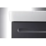 Duravit No.1 Waschtischunterbau wandhängend, eine Tür, Anschlag links, 390x316x478mm, N14266L49490000, Farbe: Graphit Matt