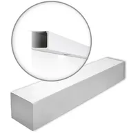 NMC Abdeckleisten L1-box Arstyl Weiß 8 St. 16 x 0,5 x 0,5 cm