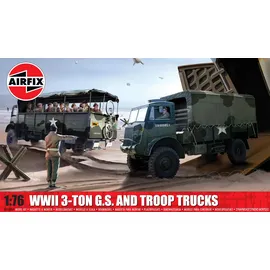 AIRFIX Plastikmodellbausatz 3-Tonnen-4x4-Allzweck- und Truppentransporter 3129034887