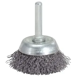 Rostfreie Drahttopfbürste 0,3mm, Ø 75mm