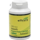 Allcura Magnesium Calcium Tabletten 250 St.