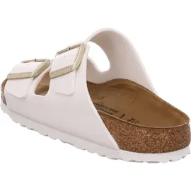 Birkenstock Arizona Birko-Flor Lack schmal patent white 36