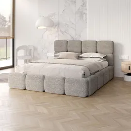Fdm CLOUDY 140 x 200 cm grau