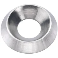 Weitere Rosetten 8 mm, 6 Stück, Edelstahl A4 Rosetten