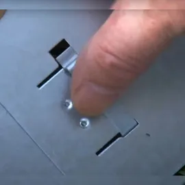 Green-Split Rasenkanten Metall 18,5 cm x 120 cm Braun; 10 Stück Beeteinfassung