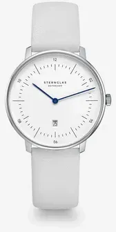 STERNGLAS - NAOS XS - weiß - silber - klassik weiß / 33MM