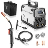 STAHLWERK FLUX 160 ST Digital mit 160 A, synergischem Drahtvorschub