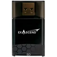 EXASCEND Card Reader 2-in-1, SD/microSD, UHS-II, USB Type-A, Speicherkarte