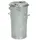 Rottner Tresor Mülleimer 65 l Silber