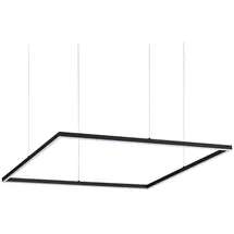 Ideal Lux Oracle Slim 1-flg. 70 cm quadratisch schwarz