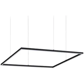 Ideal Lux Oracle Slim 1-flg. 70 cm quadratisch schwarz