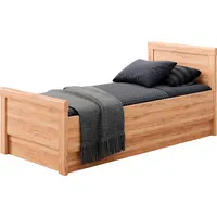 Priess Einzelbett PRIESS "Arnsberg", braun (artisan eiche), B:108cm L:208cm,