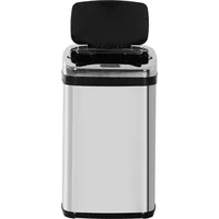Automatik Sensor Mülleimer Abfalleimer Ir Sensor, 30L, Viereckig, Optionaler Inneneimer, Edelstahl