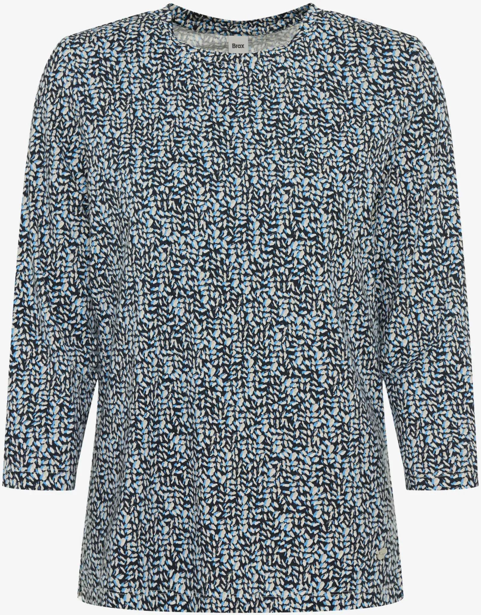 Brax Damen Shirt Style CARINA M blue heaven, Blau, Gr. 48