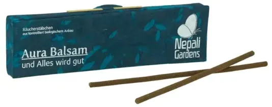 Nepali Gardens Aura Balsam - Räucherstäbchen (16St)