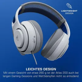 Turtle Beach Atlas 200 PS Over-Ear Stereo Headset Weiss