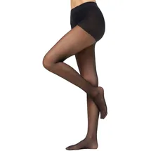 NUR DIE Goodbye Laufmaschen 20 DEN Strumpfhose schwarz L