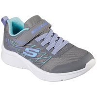 SKECHERS Microspec Bold Delight Sneakers Kinder Schuhe grau GRY gray - 33