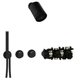 Herzbach MODUL7 Thermostat-Set T-SP3 70.702721.1.12 SPOT Multi Schwarz matt