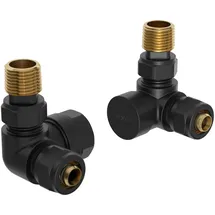 Mexen Uni-Term Heizkörperventile axial schwarz W903-000-70