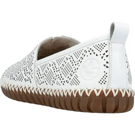 Rieker Slipper Damen Weiß 36