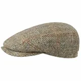 Stetson Flat Cap (1-St) Schirmmütze mit Schirm, Made in Germany beige 56 cm