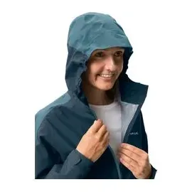 Vaude Women's Moab Rain II Jacket Dark Sea 44