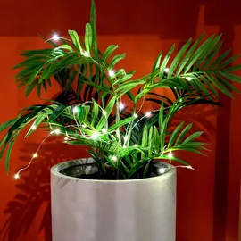 MARELIDA LED Draht Lichtbündel 40 cm Silber