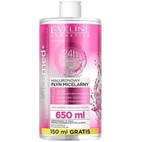 Eveline Cosmetics Facemed Hyaluronic 3In1 Micellar Liquid, 650 ml