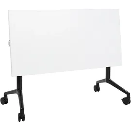 Beliani Zusammenklappbarer Schreibtisch CAVI 120 x 60 cm Weiß