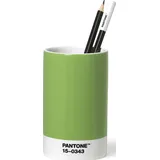 Copenhagen Design Pantone Schreibtisch-Organizer Stiftebecher Porzellan Grün 1 St.