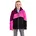 Mädchen Ksw Grls Jckt Skijacke Funktionsjacke abzippbarer Schneefang himbeere 128 EU