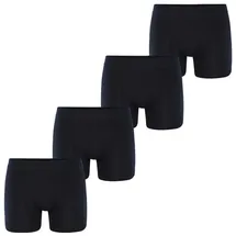 Phil & Co. Boxershorts schwarz M 4er Pack
