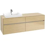 Villeroy & Boch Collaro Waschbeckenunterschrank C02200VJ 160 x 55 cm Nordic Oak