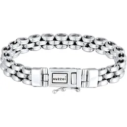 KUZZOI KUZZOI Armband Herren Trend Chunky Chain Oxidiert 925 Silber Herrenschmuck   