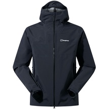 Berghaus Highland Storm 3L Waterproof Jacke für Herren, schwarz / schwarz, M