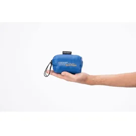 Cocoon U-Shaped Down Nackenkissen true blue/grau 33 x 27 x 12 cm