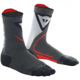 Dainese Thermo Mid Socken 2 Paar Schwarz/Rot 36-38