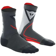 Dainese Thermo Mid Socken 2 Paar Schwarz/Rot 36-38