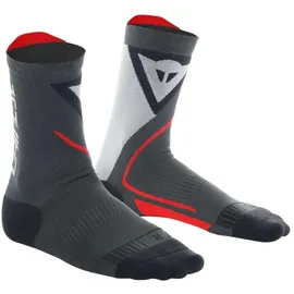 Dainese Thermo Mid Socken 2 Paar Schwarz/Rot 36-38