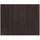 vidaXL Teppich Rechteckig Dunkelbraun 80x100 cm Bambus