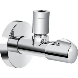 Design-Eckventil Serie Linea DN 15 (1/2“) (Ausführung: Eckventil Serie Linea 1/2'' x 3/8'' mit Rosette)