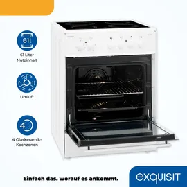 Exquisit ECM 6-4 weiß