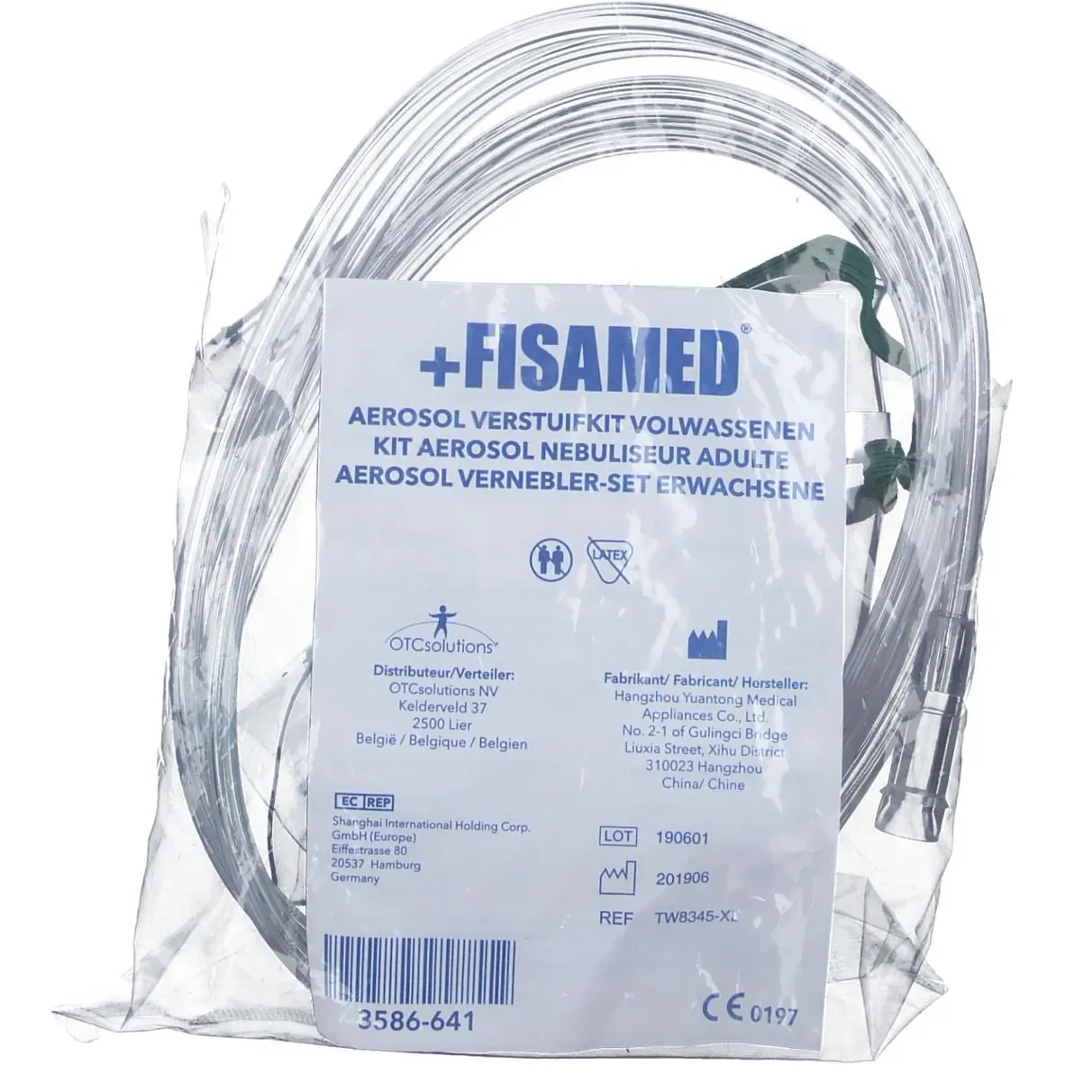Fisamed Aerosol Verstuifkit Volwassenen 1 St Aerosol