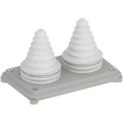 Striebel & John ZW455 Flansch mit Kabeltüllen 2 Tüllen für Durchmesser 14-68mm 2CPX039512R9999