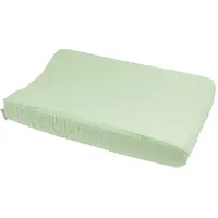 Meyco Baby Wickelauflagenbezug Soft Green (1-tlg), 50x70cm grün