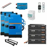 HUSATECH PowerSet 3 Phasig mit Victron MultiPlus II 48/3000/35-32 GX und 14,2 kWh Pylontech US3000C Speicher