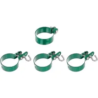 GAH Alberts Alberts Zaunanschluss-Set einseitige Anschluss Höhe 75 - 175cm Pfosten 6 cm