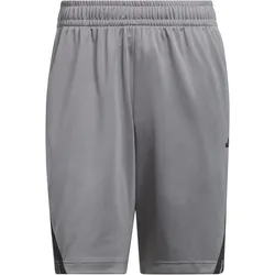 adidas Legends 3-Streifen Basketballshorts Herren JN4740 - grey three/black S/5"