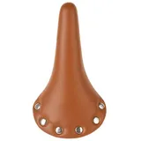 Messingschlager Sattel mit Nieten, Unisex, braun